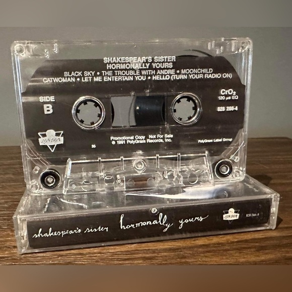 Shakespeare’s Sister - Harmonally Yours - Cassette 1991 - Picture 2 of 2